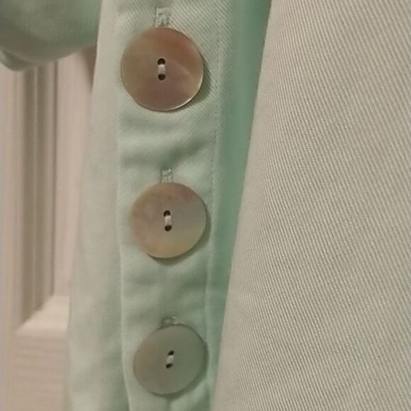 Soft Surroundings mint green tencel top tunic size S - Picture 7 of 9